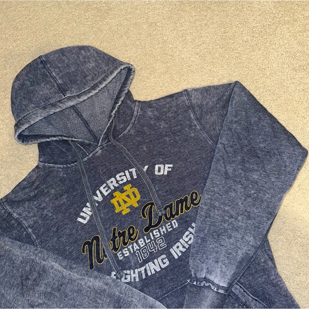 ND hooded sweatshirt